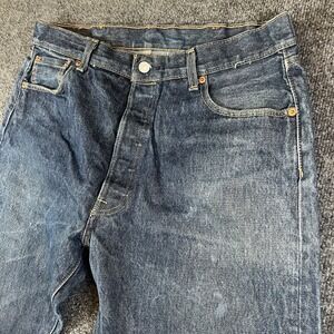 LEVIS 501 MENS JEANS 38 X 32 (fits‎ 35x29) READ